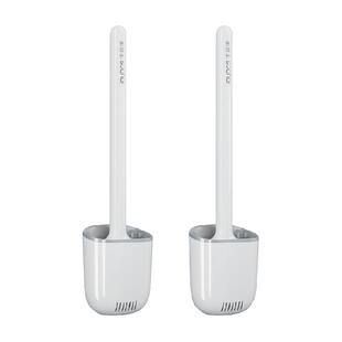 佳帮手马桶刷套装软胶免打孔清洁刷具长柄浴室用品马桶清洁神器