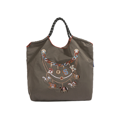 日本ballchain刺绣环保袋购物袋