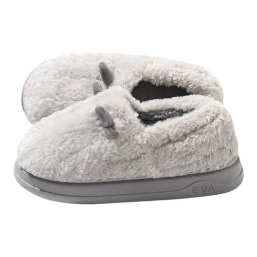 厚底棉拖鞋男款冬季2025新款情侣毛绒拖鞋室内家居保暖包跟棉鞋女