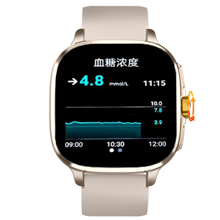 2026新款动态血糖手表大屏支持欧泰硅基三诺插卡电话腕表超长待机