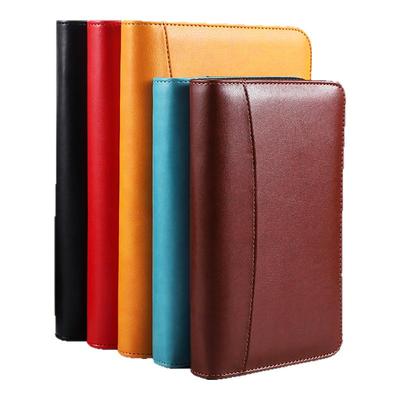 匠心童年PU皮多功能活页拉链包