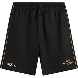 李宁运动短裤2026新款男士球迷风运动裤子春季宽松休闲梭织运动裤