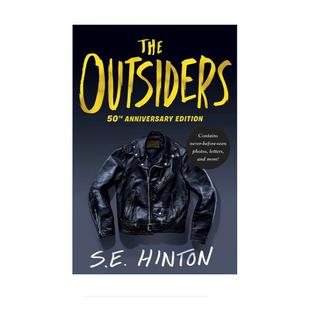 英文原版The Outsiders 局外人 追逐金色的少年 50周年纪念精装收藏版 S. E. Hinton进口书籍