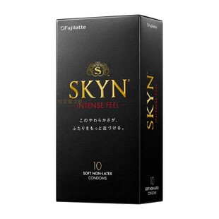 日本SKYN 53mm波浪大颗粒超刺激装 超薄避孕套肤感润滑非乳胶10片