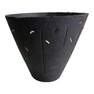 设计款彩针斗笠花盆吸水透气适合绿植花卉盆栽种植花盆高颜值