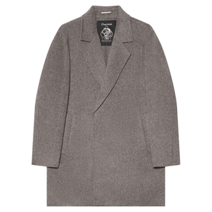 JDV商场同款双面羊毛呢大衣中长款秋冬季新款毛呢外套男装WCO5865