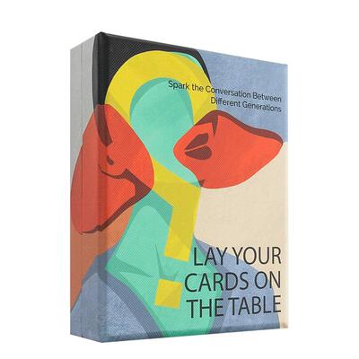 【现货】跨越年龄激发话题工具卡英文卡牌进口原版书盒装14岁以上Lay Your Cards on The Table: Spark the conversation bet