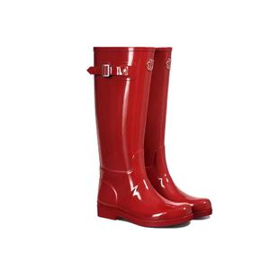 【节日礼物】星花长筒雨靴礼盒女款送女友闺蜜时尚惠灵顿高筒靴