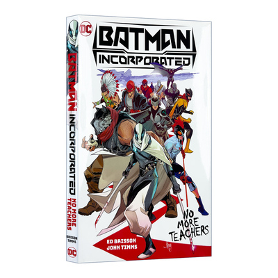 英文原版 Batman Incorporated Vol.1 No More Teachers 蝙蝠侠群英会 卷一 没有老师了 DC漫画 精装 英文版 进口英语原版书籍