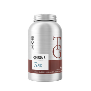 BIO-H佰澳和TG吸收型高纯度鱼油70%omega-3中老年欧米茄60粒