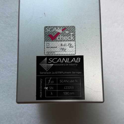 溢价-议价销售 德国SCANLAB施肯拉SCANcube 14