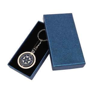 金属钥匙扣定制定做双面logo小挂件旅游毕业校徽文创纪念品小礼物