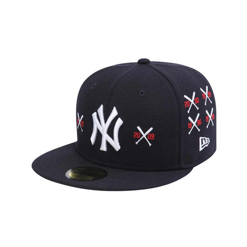 NEW ERA X SPIKE LEE 30周年5950平沿全封闭棒球帽NY洋基迷你冠军