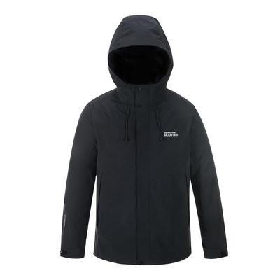 雅鹿户外可拆卸内胆羽绒服男