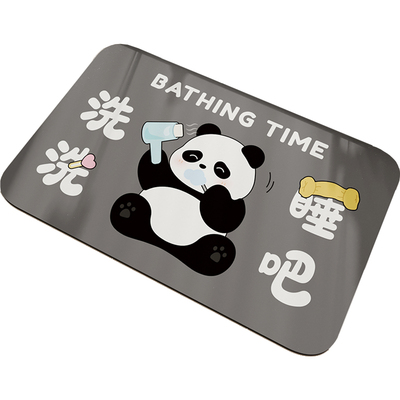 浴室吸水地垫卫生间速干卡通垫子