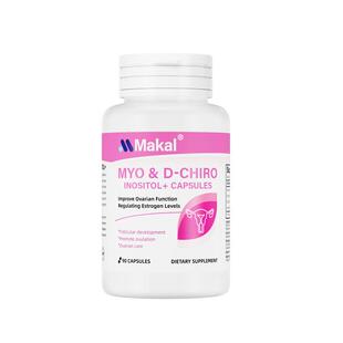 Makal肌醇40：1多囔胰岛素抵抗卵巢调姨妈内分泌代谢女性维生素D3