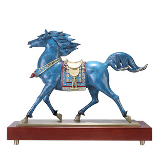 马到成功创意马摆件铜马办公室酒柜装饰品高端大气上档次商务礼品