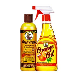 美国HOWARD地板蜡保养精油实木复合地板打蜡上光清洁剂家用护理腊