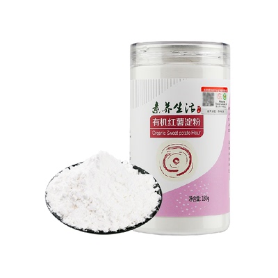 素养生活有机红薯淀粉180g×1罐