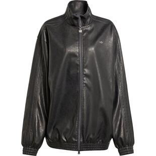 Adidas/阿迪达斯官方正品三叶草女士运动休闲立领耐穿外套JW7326