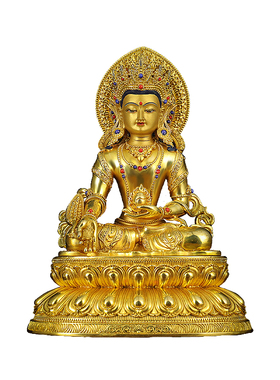 家用佛堂地藏王菩萨铜像