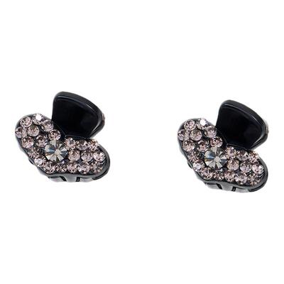 阿吉豆可爱水晶小抓夹潮流造型夹