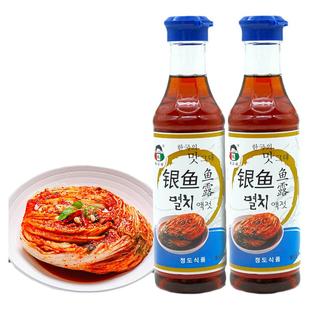 小伙子鱼露500g韩式辣白菜泡菜腌料鱼酱油虾油增香提味调味料