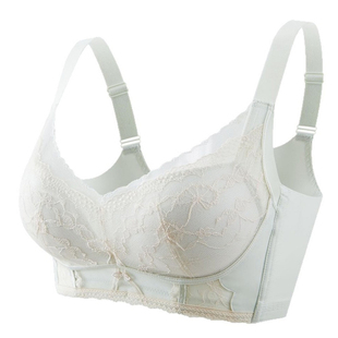 维珍兰2207内衣女中薄款托玛琳按摩杯聚拢收副乳透气调整型文胸罩