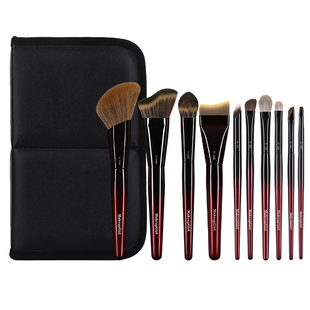 魅女郎朱釉新手化妆刷套装粉底刷眼影刷初学者入门级面部全套刷子