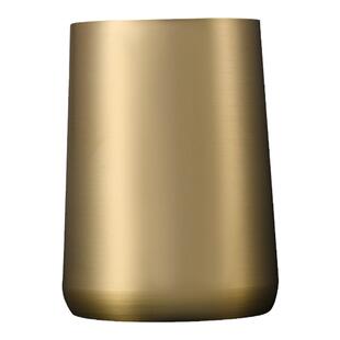 匠鱼金玉满堂茶筒黄铜单个收纳筒笔筒茶道六君子收纳盒子茶具配件