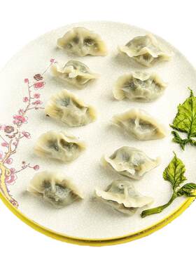 素亿家纯素水饺不含五辛素早餐