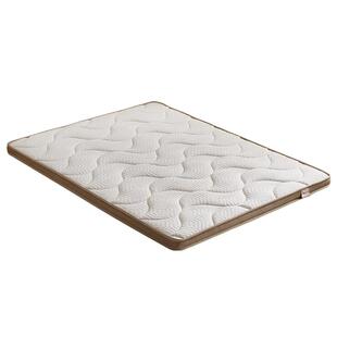 全友家居0胶水薄款护脊儿童黄麻床垫卧室家用乳胶弹簧偏硬床垫子