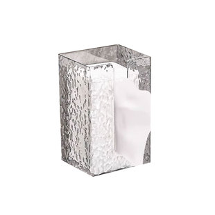 轻奢洗脸巾收纳盒透明纸巾盒壁挂式厨房卫生间厕所浴室倒挂抽纸盒