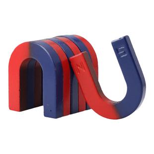 U型磁铁小学生科学实验教学教具磁性玩具吸铁石长方形磁力悬浮