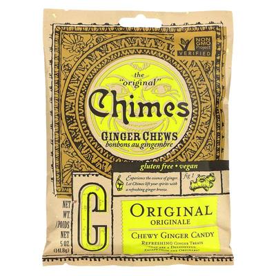 Chimes生姜咀嚼糖零食肠胃舒缓办公室温和暖胃酸甜纯姜萃取缓解胀