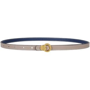 kelly细腰带女夏季潮百搭双面凯莉装饰配连衣裙牛仔裤真皮H小皮带