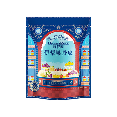 新品诗梦园非遗特产伊犁果丹皮纯水果小零食多种口味水果干好吃