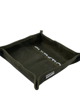 可折叠美式旅行帆布桌面收纳盘