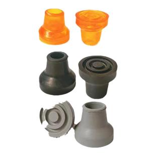 防滑橡胶脚垫四脚拐杖配件脚套拐棍胶套老人手杖四角防滑垫橡胶头