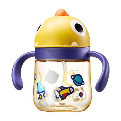 babycare学饮杯鸭嘴海鸥阀双吸嘴