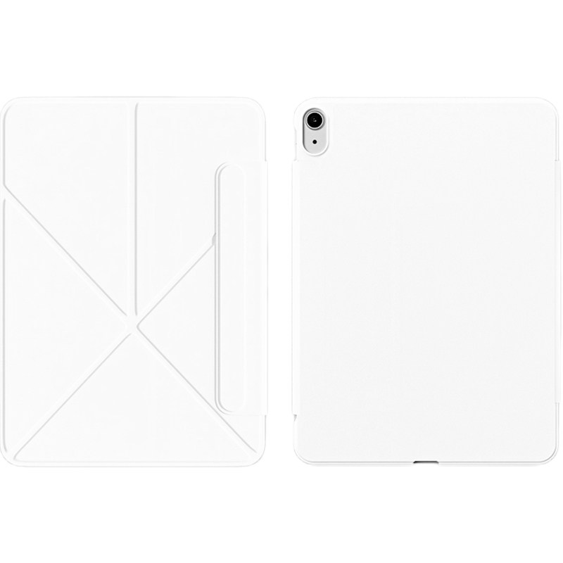 fcwm适用ipad保护壳pro11寸保护套磁吸air带笔槽13苹果air5超薄8壳mini7平板10.9双面夹11代2