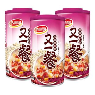达利园八宝粥红豆薏仁360g*3罐桂圆莲子红枣银耳即食营养早餐速食