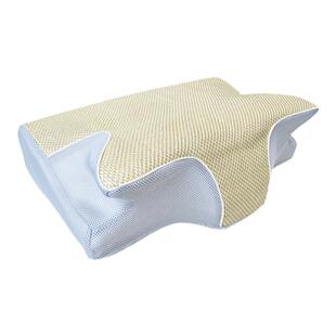 高品质藤席凉感健身枕头高个子宽肩壮人胖子专用深度睡眠失眠枕芯