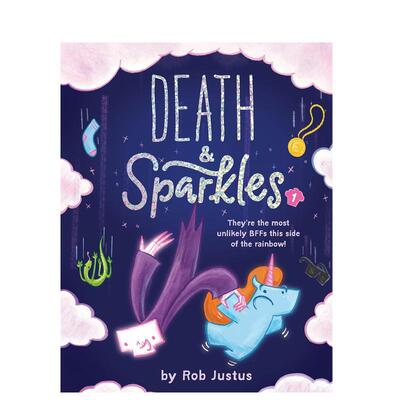 【现货】死亡与火花：卷1英文儿童漫画进口原版外版书平装6岁-9岁Death & Sparkles: Book 1Rob JustusChronicle Books