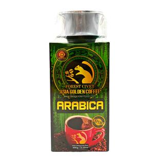 越南手冲滴漏猫屎黑咖啡粉正品ARABICA原味烘培研磨麝香猫咖啡