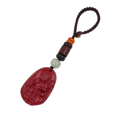 普陀山钥匙扣十二生肖本命佛吊坠