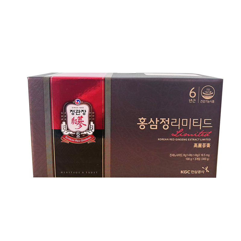 韩国正官庄高品质地参红参膏300g