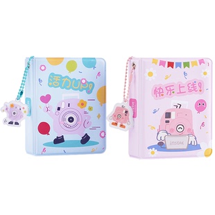 【官方正品】富士一次成像便携迷你相册 活力UP 快乐上线拍立得相纸收纳册