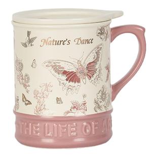 大英博物馆陶瓷杯马克杯带盖咖啡杯办公室水杯子茶杯生日礼物女生