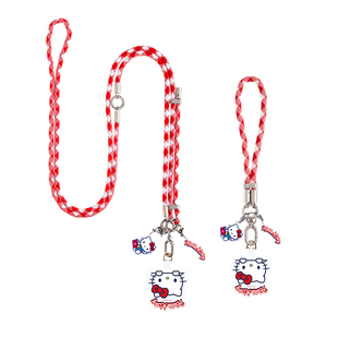 【三丽鸥正版授权】闪魔手机挂绳链斜挎可背挂脖子耐用长款高端女运动链挂手腕防盗防摔壳垫片男钥匙防丢神器